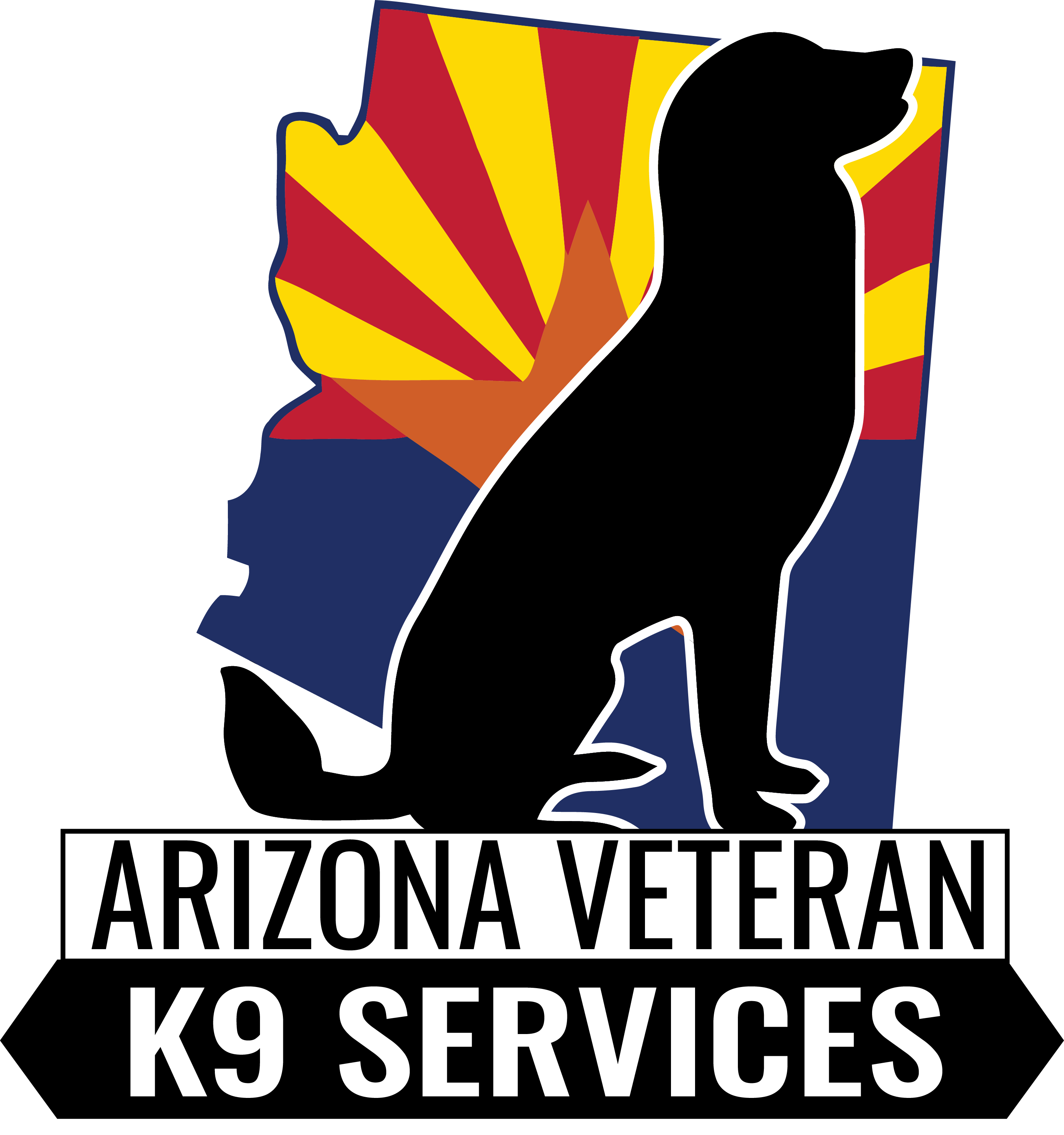 Arizona Veteran K9 Services Logo | NCS Vehicle Donations